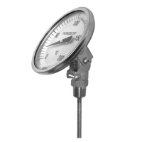HERMETICALLY SEALED CASE BIme<x>taL THERMOMETER