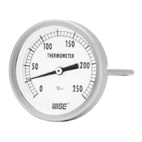 GENERAL SERVICE BIme<x>taL THERMOMETER