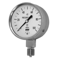 LOW PRESSURE GAUGE WITH Cr PLATED STEEL CASE